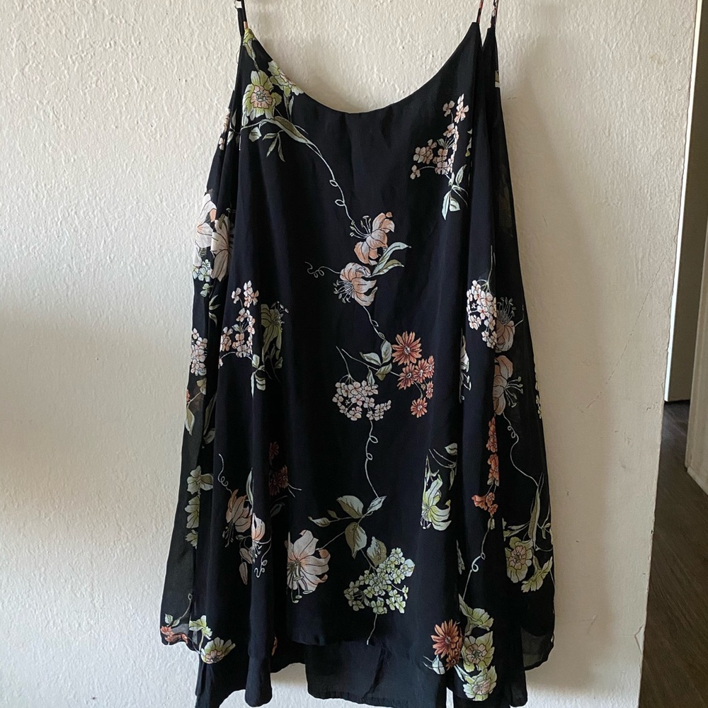 Brandy Floral Rayon Dress